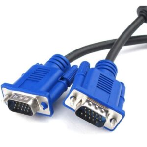 VGA Cable Male to Male 1.5 Meter, Support Monitor/PC/LCD/LED, Plasma, Projector, TFT